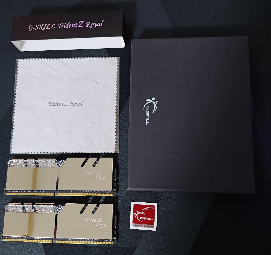 メモリー G.SKILL TridentZ  32GB DDR4 4000MHz