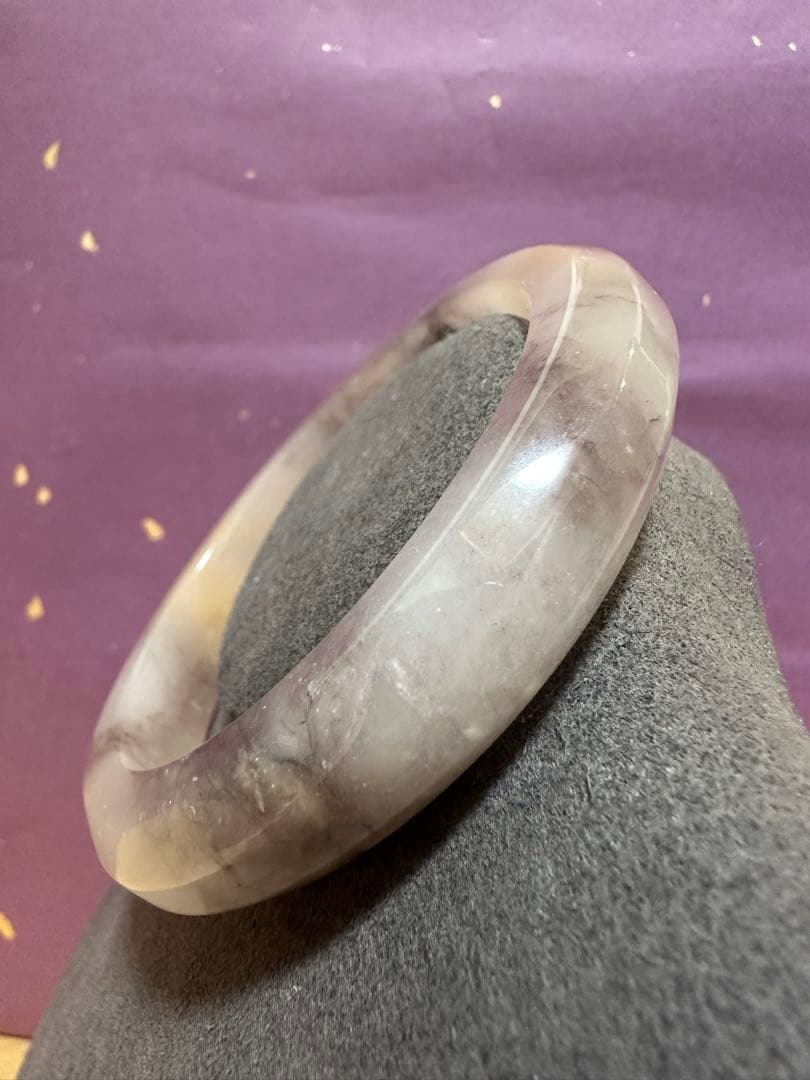 週末限定セール　アラセイトウバングル　シャー太翠 本宫镯