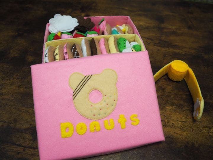 48  フェルトままごと　ドーナツセット　オーダーページ