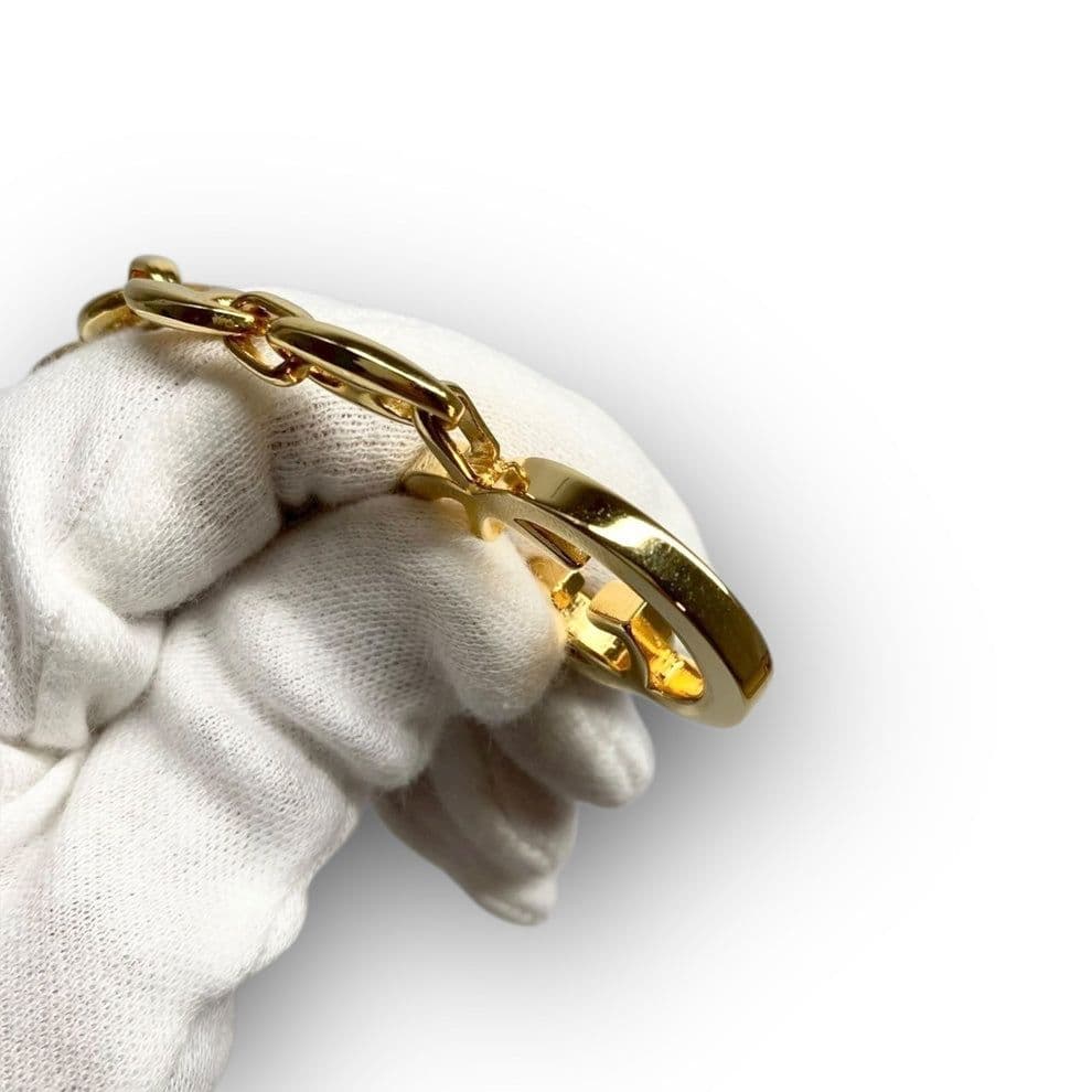 GUCCI グッチ キーホルダー ゴールド GGマーク 箱付き