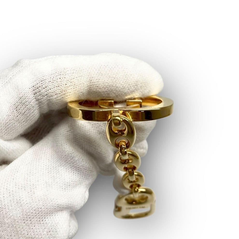 GUCCI グッチ キーホルダー ゴールド GGマーク 箱付き