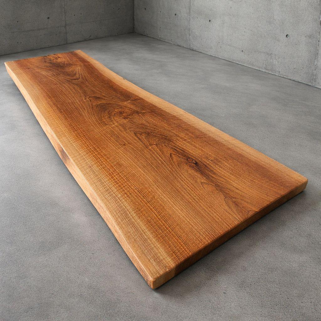 最終値下げ　ブラックウォールナット　一枚板　最高　杢　ダイニング　テーブル