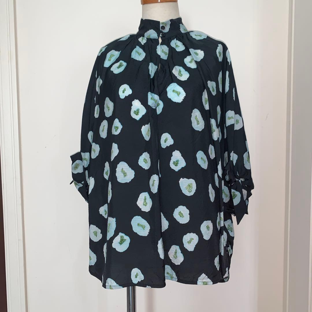 TOMORROWLAND christian wijnants花柄ブラウスシルク