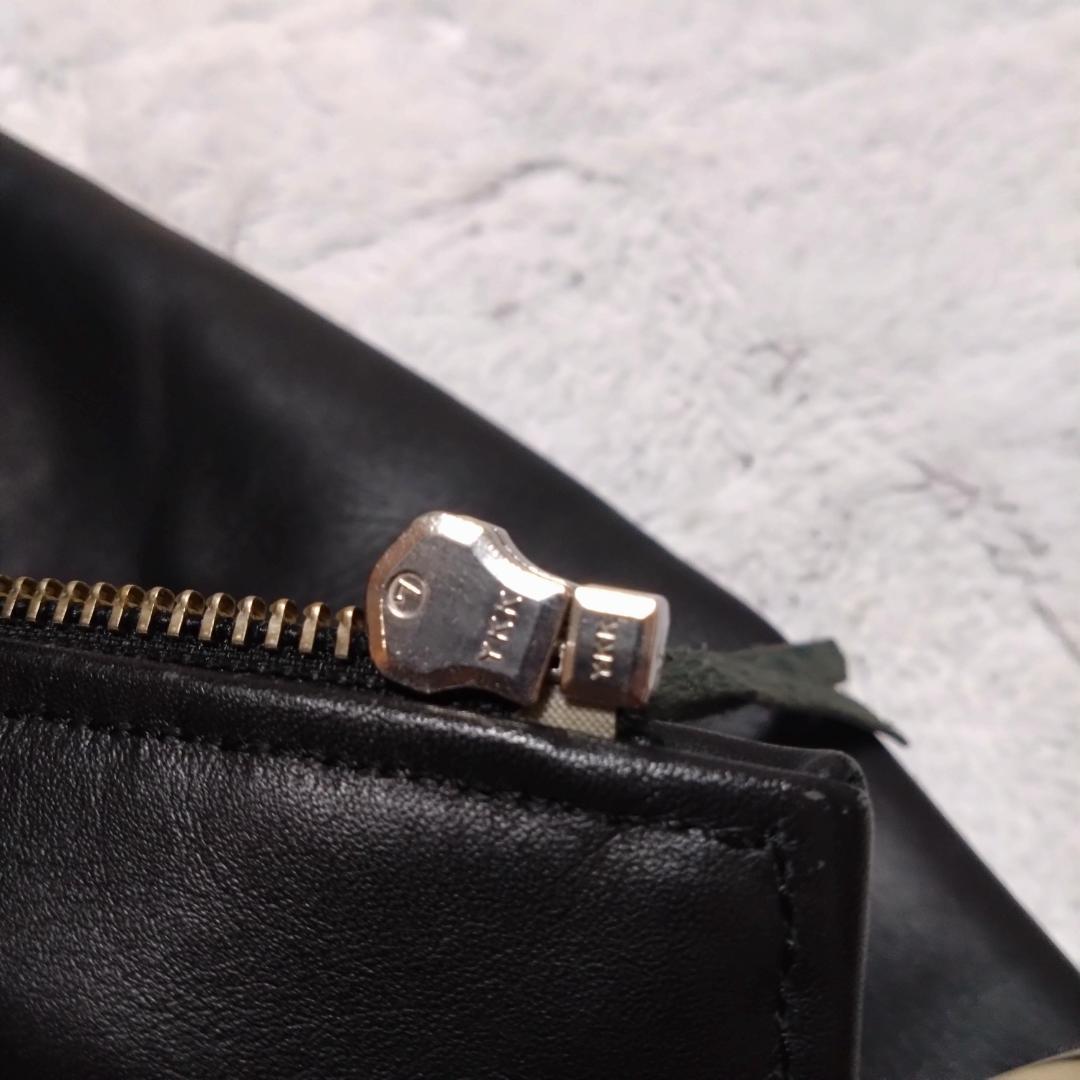 美品KADOYAカドヤ　WM　ブラック黒　ダブルライダースジャケット　ベルト