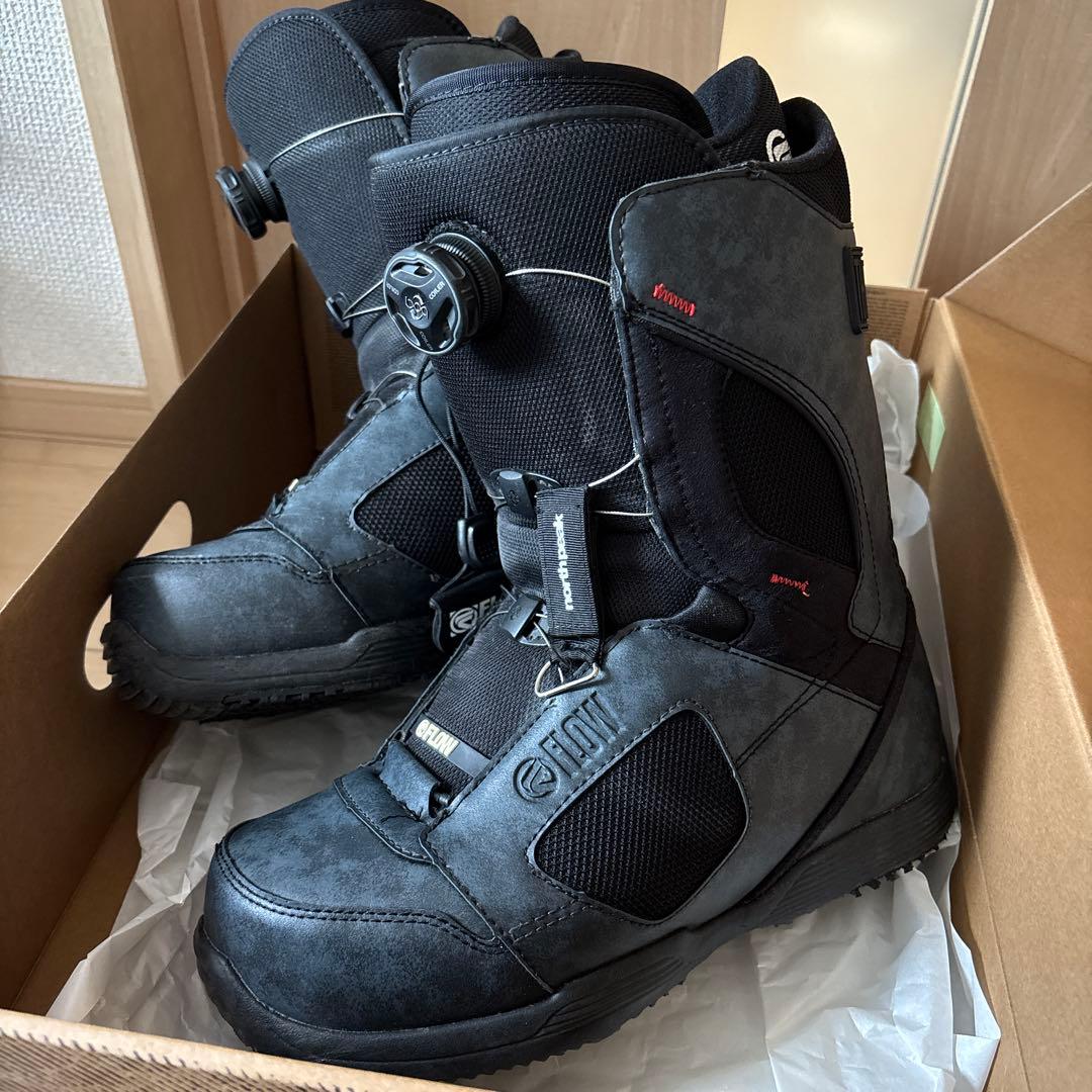 H*a様 FLOW スノーボードブーツ ブラック　27cm
