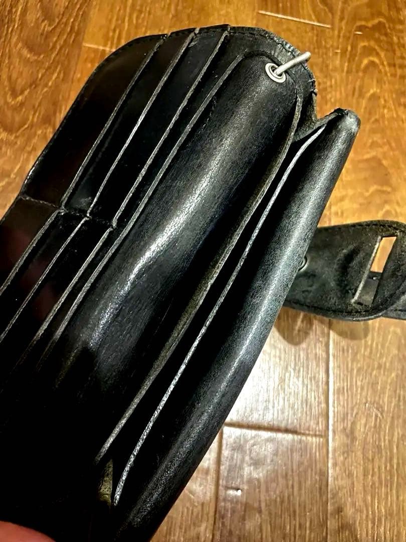 アルズニ ALZUNIクロコダイル ブラック長財布 ウォレット