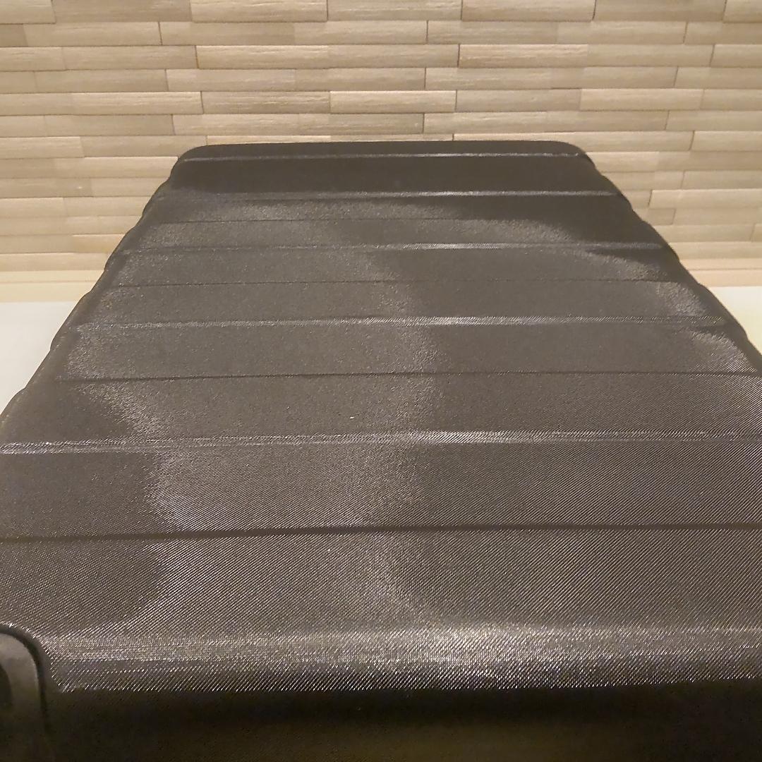 無印良品 バーの高さを自由に調節できる キャリーケース 63L ブラック