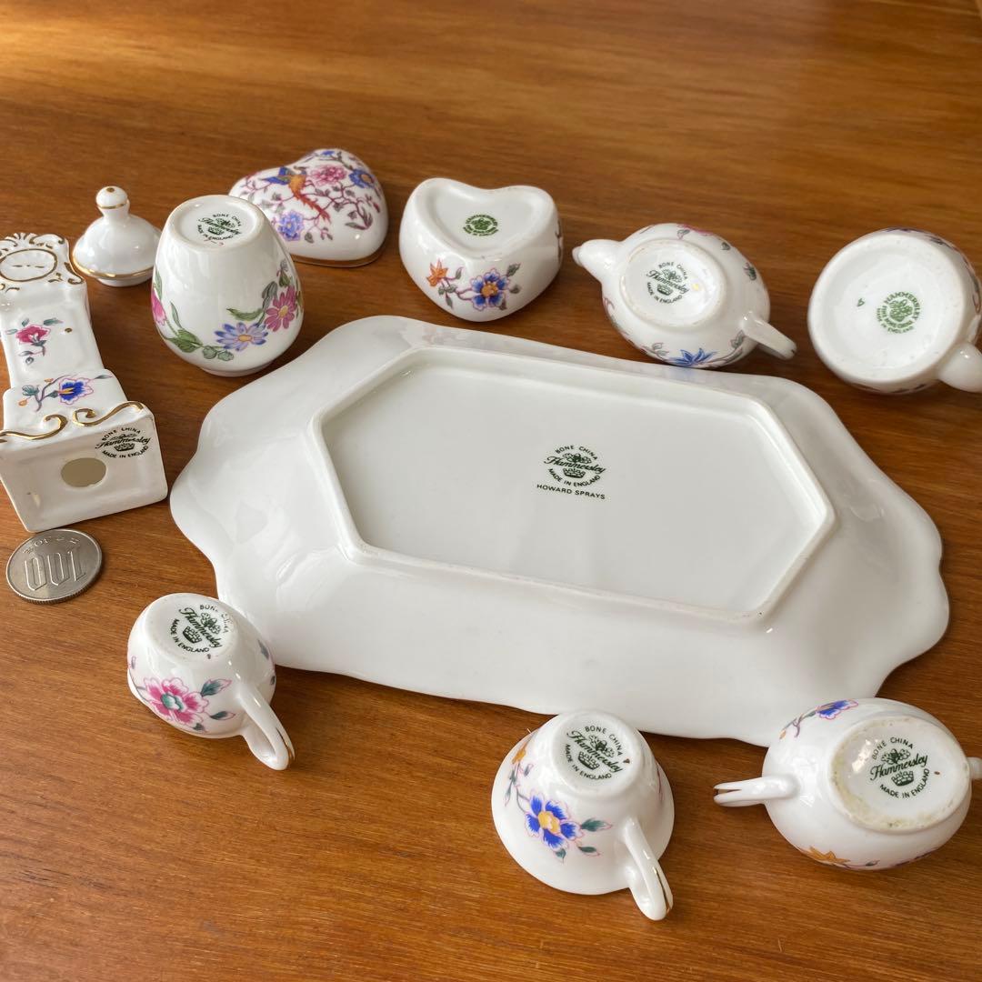 ハマースレイ バードオブパラダイス　ミニチュア　ティーセット