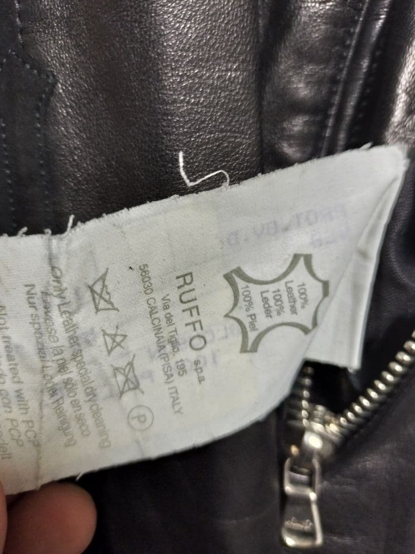 GIANNI VERSACEヴィンテージヴェルサーチ レザージャケット