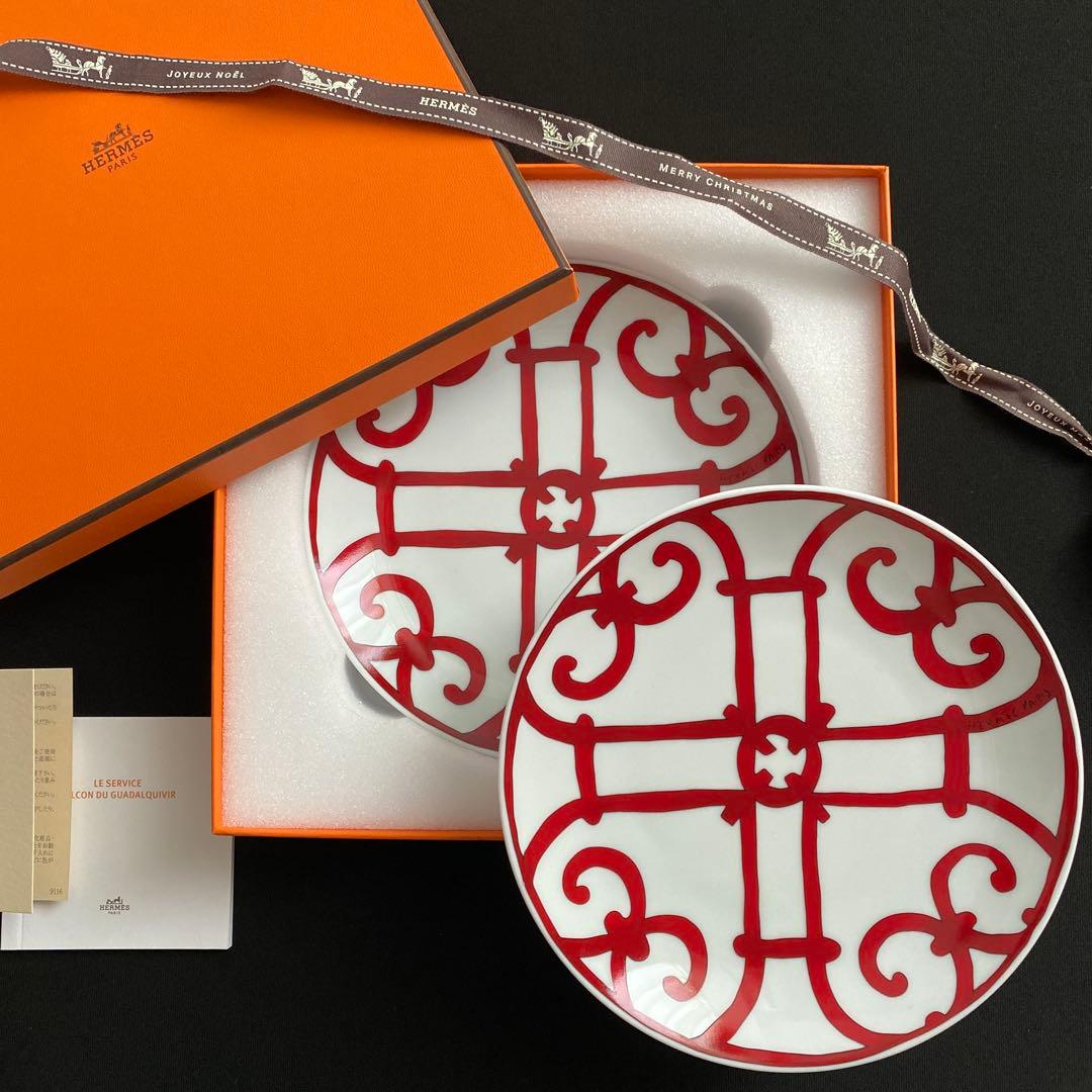 HERMES ガダルキヴィール 17cm プレート No.5 ２枚