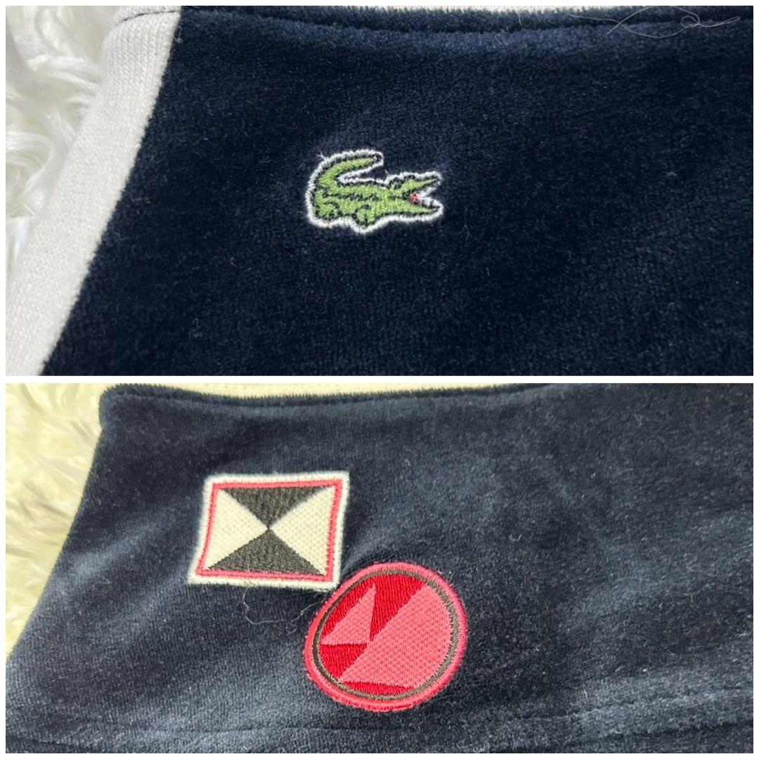 【専用】ラコステ ジャージ セットアップ ベロア パーカー ネイビー 40