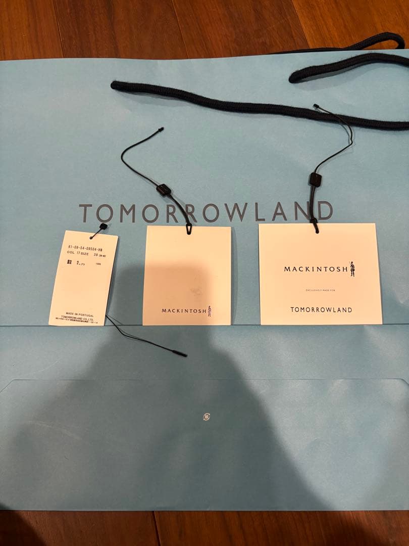 【美品】別注　MACKINTOSH DUNKELD ウールステンカラーコート