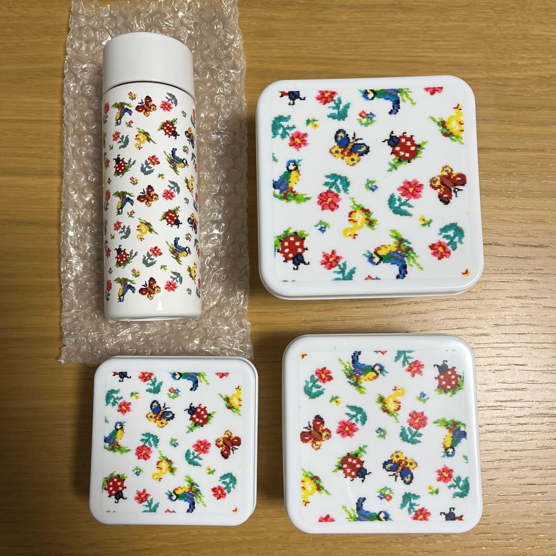 FEILER 花柄 ステンレス水筒 350ml