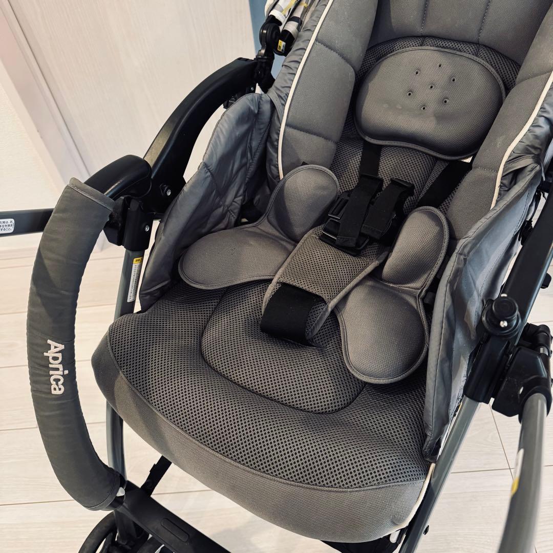 【美品】アップリカ　A型ベビーカー　ラクーナクッション