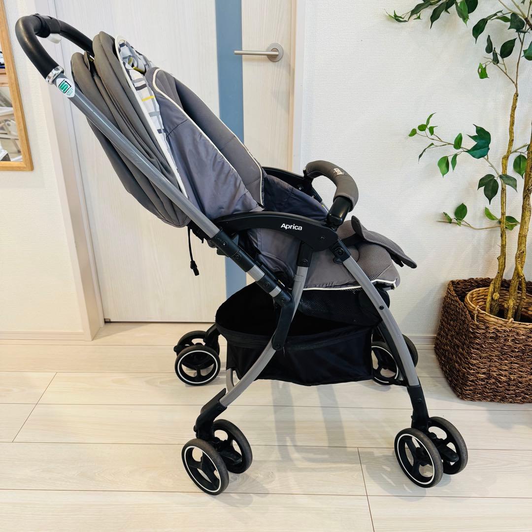 【美品】アップリカ　A型ベビーカー　ラクーナクッション