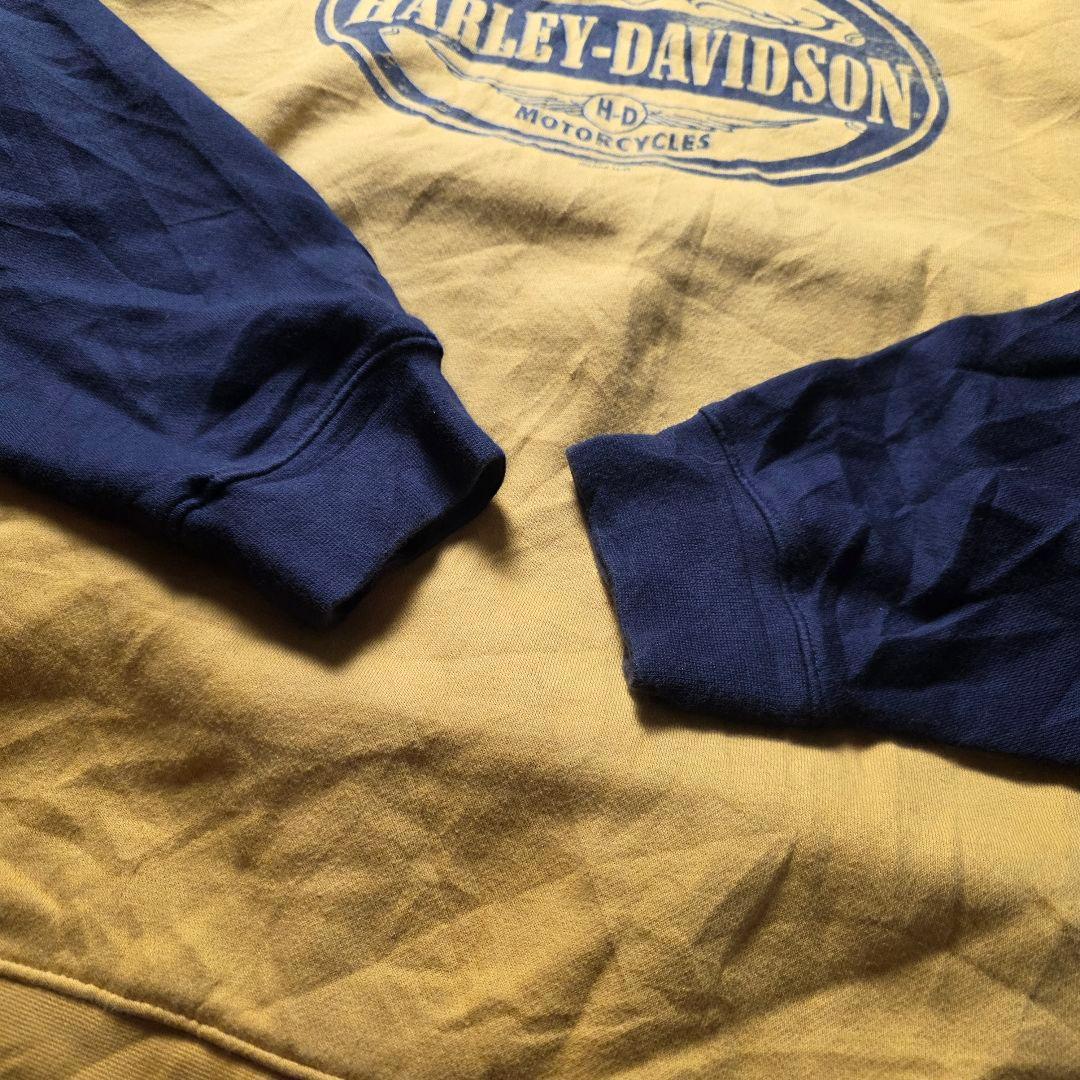 HARLEYDAVIDSONハーレースウェットパーカーラグランマスタードイエロー
