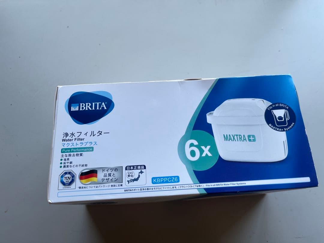 BRITA MAXTRA+ 浄水フィルター 6個セット