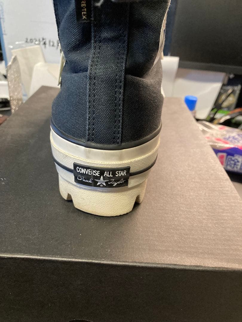 [即完品]beautifulpeople×CONVERSEブラック　27.5cm