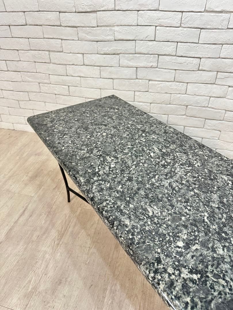 【東京都内23区配送無料】大理石　テーブル　飾り棚　園芸　ガーデン　コンソール