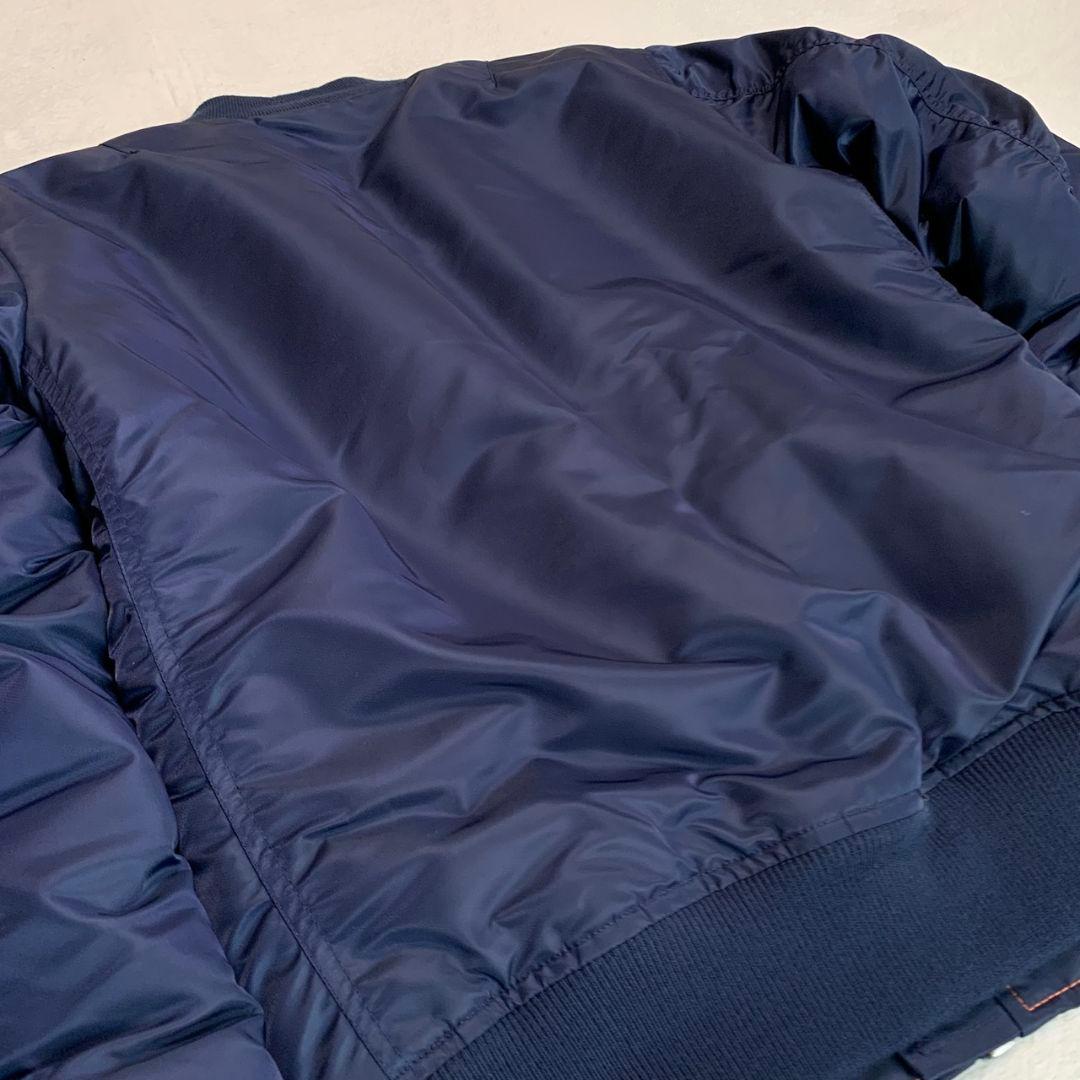 1/19まで【美品】Schott フライトジャケット MA-1 ネイビー XS