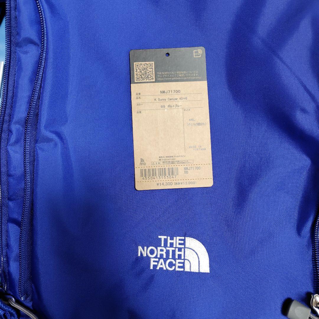ノースフェイス　サニーキャンパー　40+6L　【美品】
