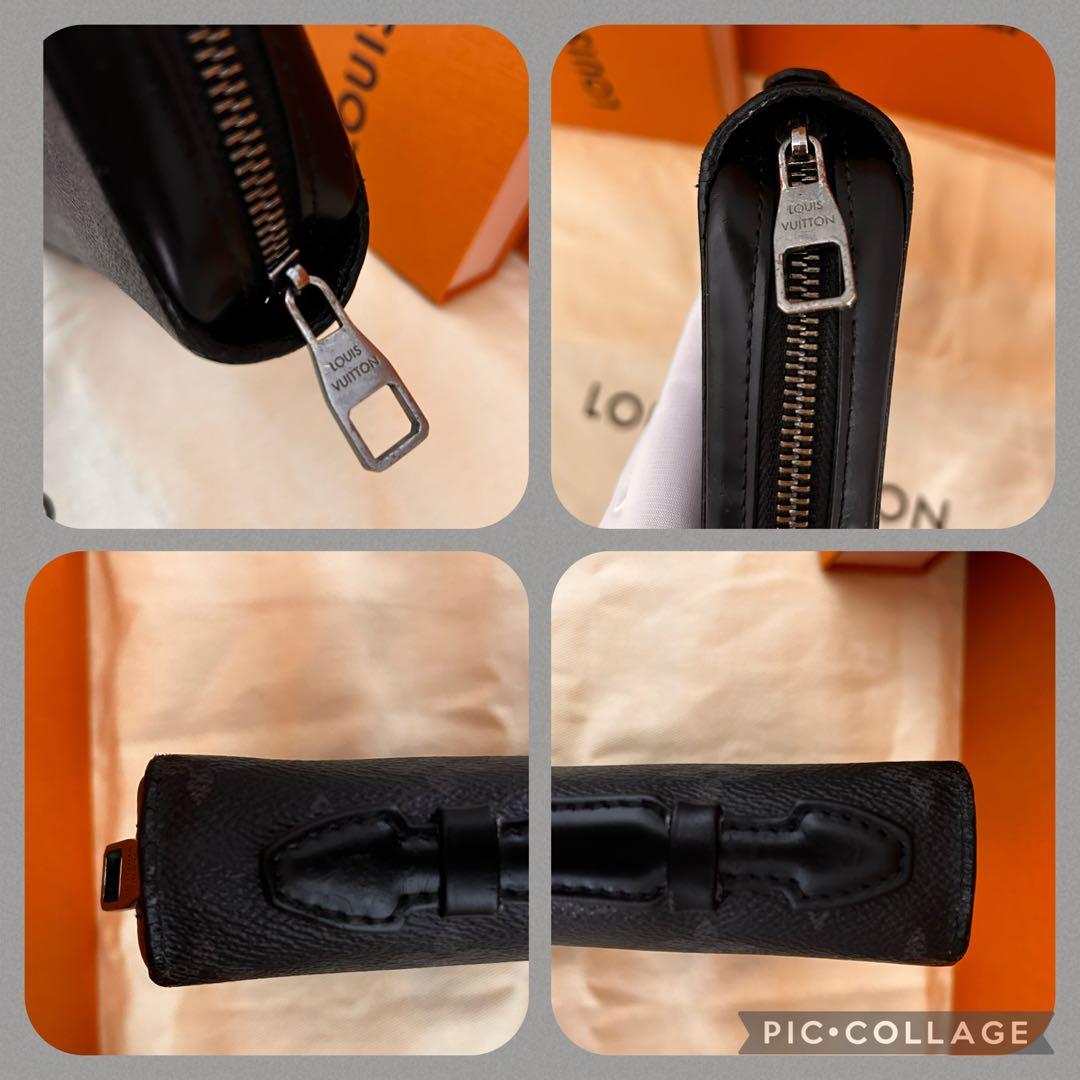【極上美品】　ルイヴィトン モノグラム エクリプス ジッピーXL メンズ