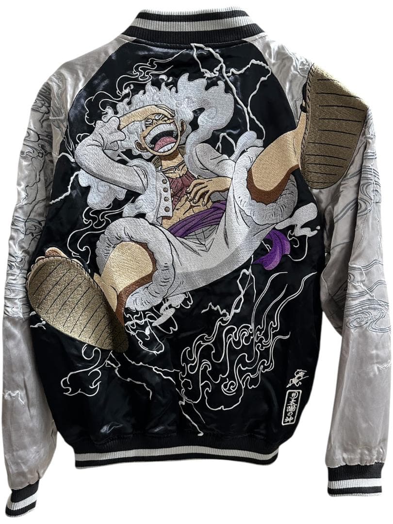 ワンピース ニカ スカジャン ルフィ 絡繰魂 リバーシブル アウター アニメ