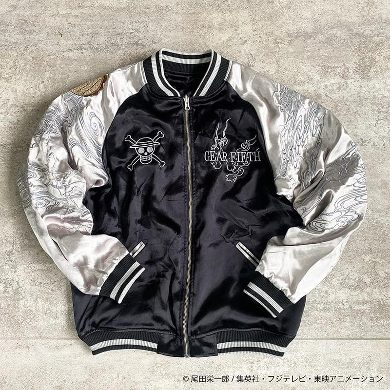 ワンピース ニカ スカジャン ルフィ 絡繰魂 リバーシブル アウター アニメ