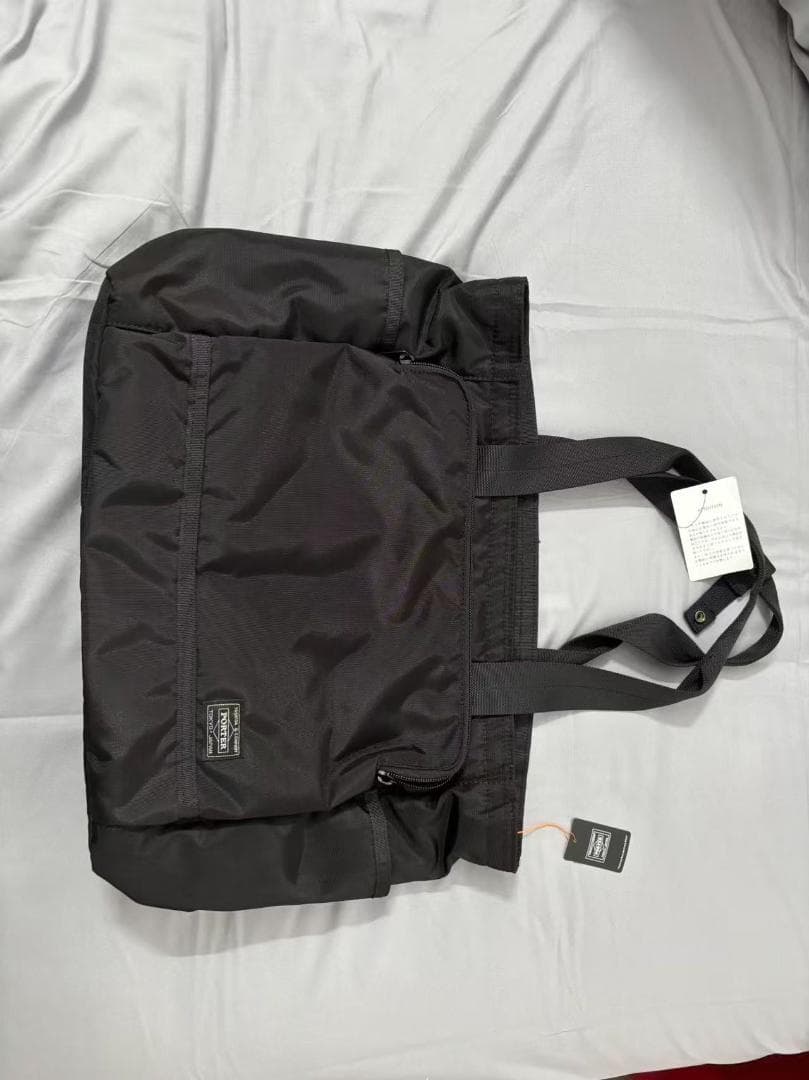 PORTER ブラックナイロントートバッグ