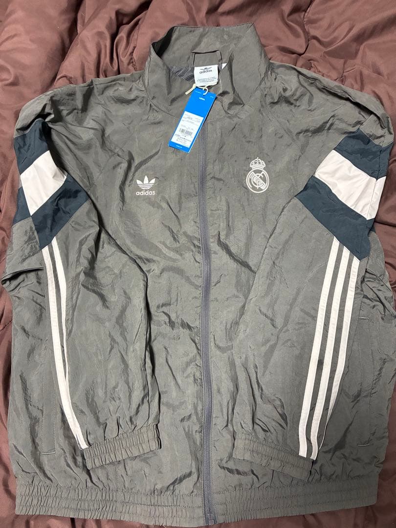 adidas レアル マドリード　トラックトップ　アンセムジャケット　2XL