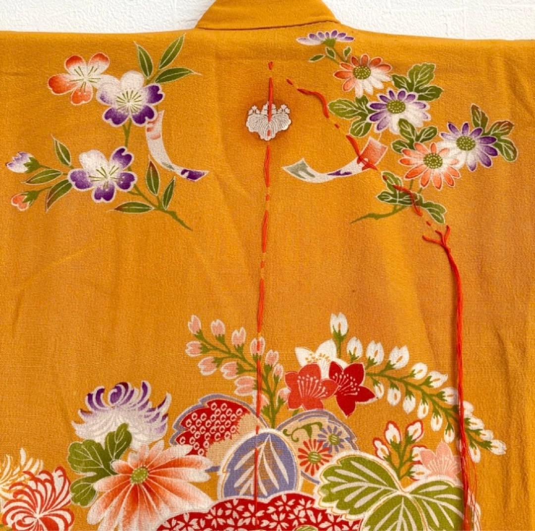 ★Queenです★七五三 アンティーク 女の子 子供着物 No32