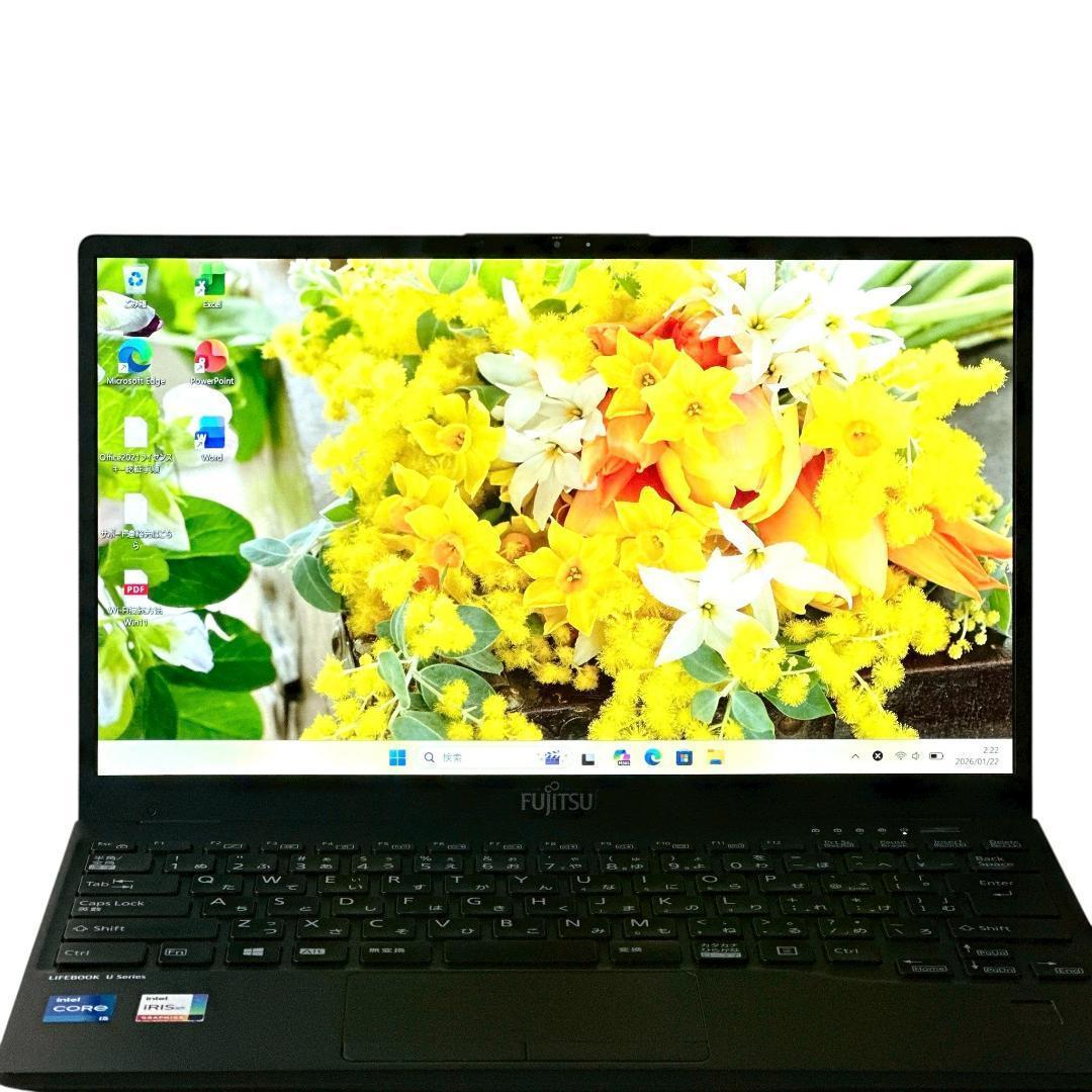 【美品】富士通 ノートパソコン U9311/F i5 11世代 超軽量 746