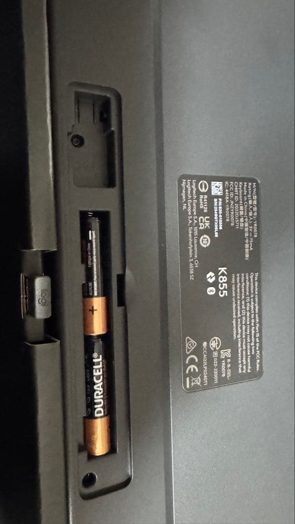 logi メカニカルキーボード K855GR 日本語配列