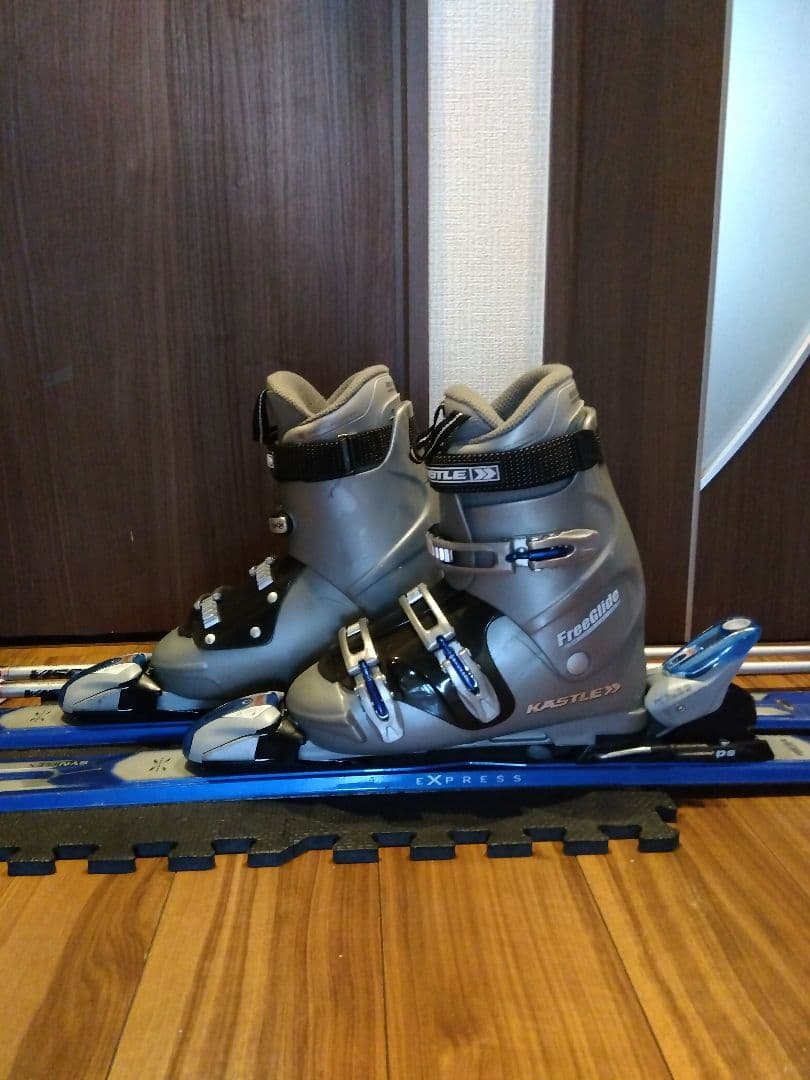 お買い得品❗️ELAN 男女兼用/スキーセット・メンテ・WAX済み✔