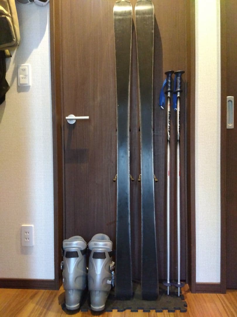 お買い得品❗️ELAN 男女兼用/スキーセット・メンテ・WAX済み✔