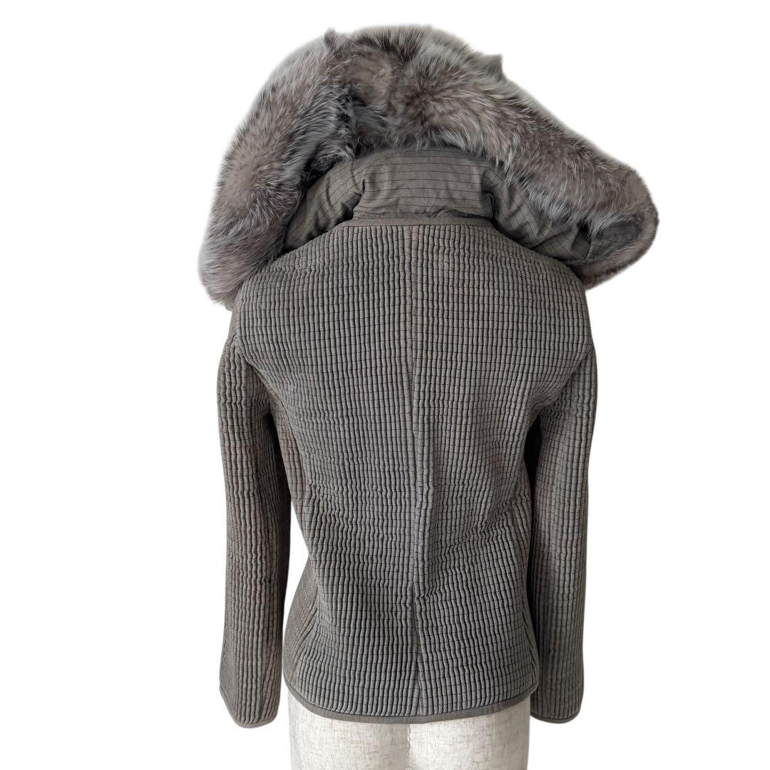 希少　エンポリオアルマーニ　ゴートレザージャケット 38 あんしん鑑定