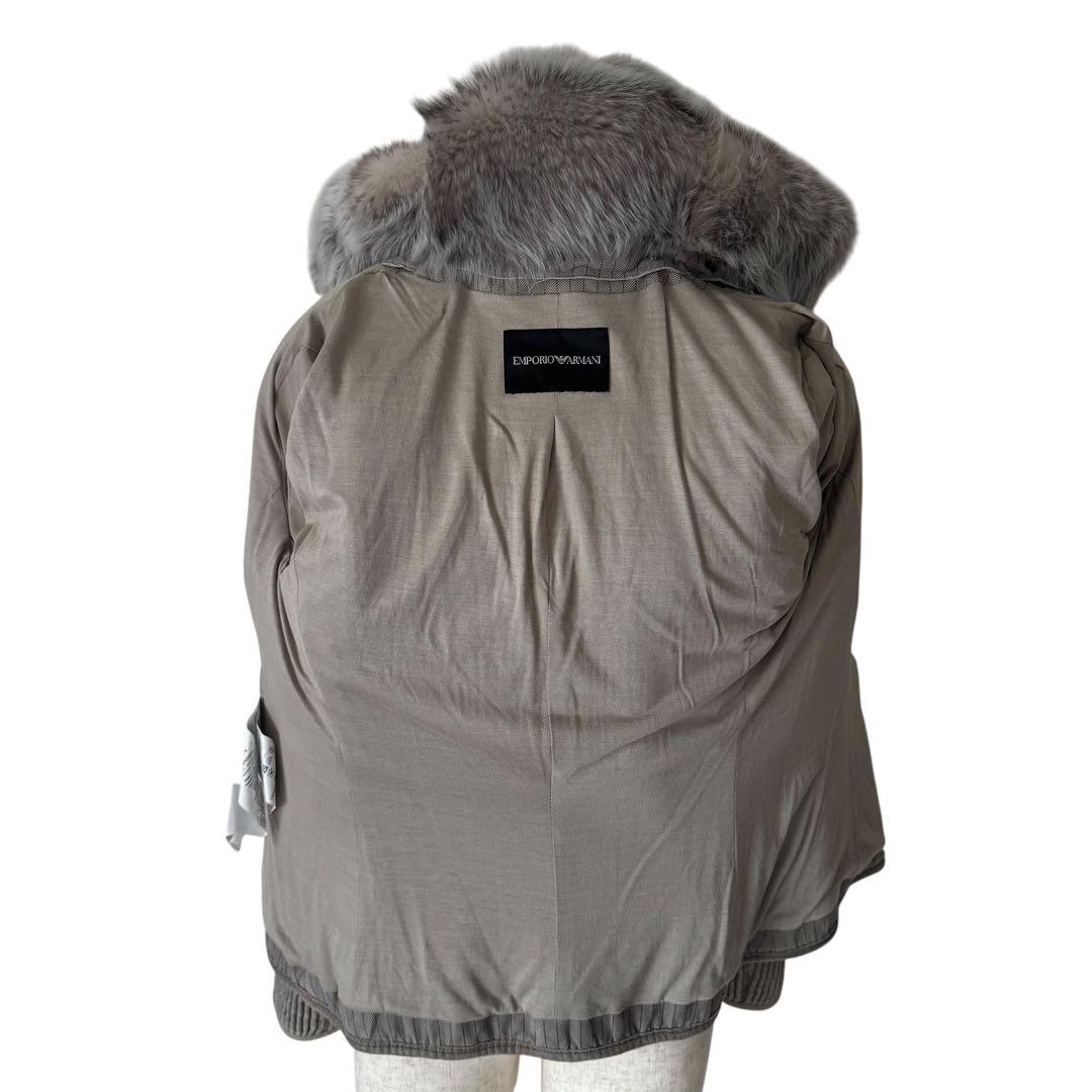 希少　エンポリオアルマーニ　ゴートレザージャケット 38 あんしん鑑定