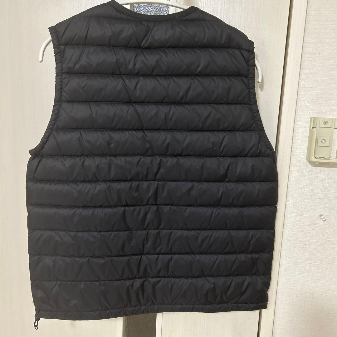 DANTON 黒 ダウンベスト サイズ36