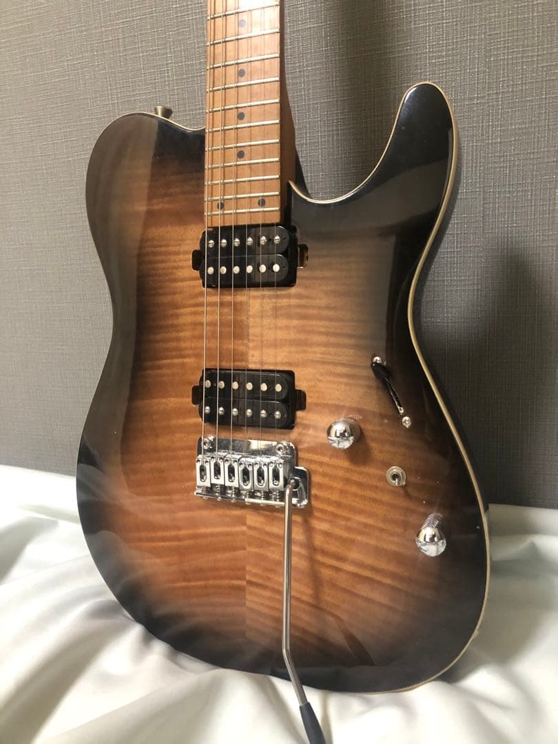 ※画像追加予定Bacchus ローステッドメイプル　テレキャス　2ハム