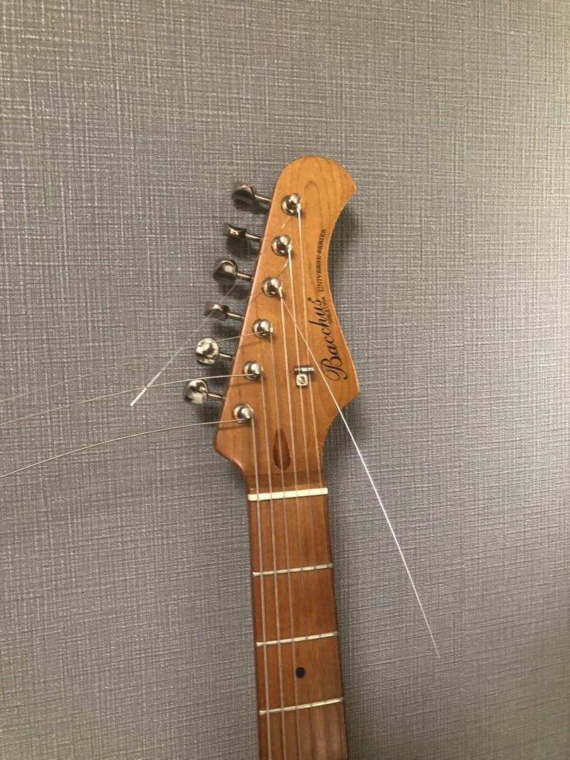 ※画像追加予定Bacchus ローステッドメイプル　テレキャス　2ハム