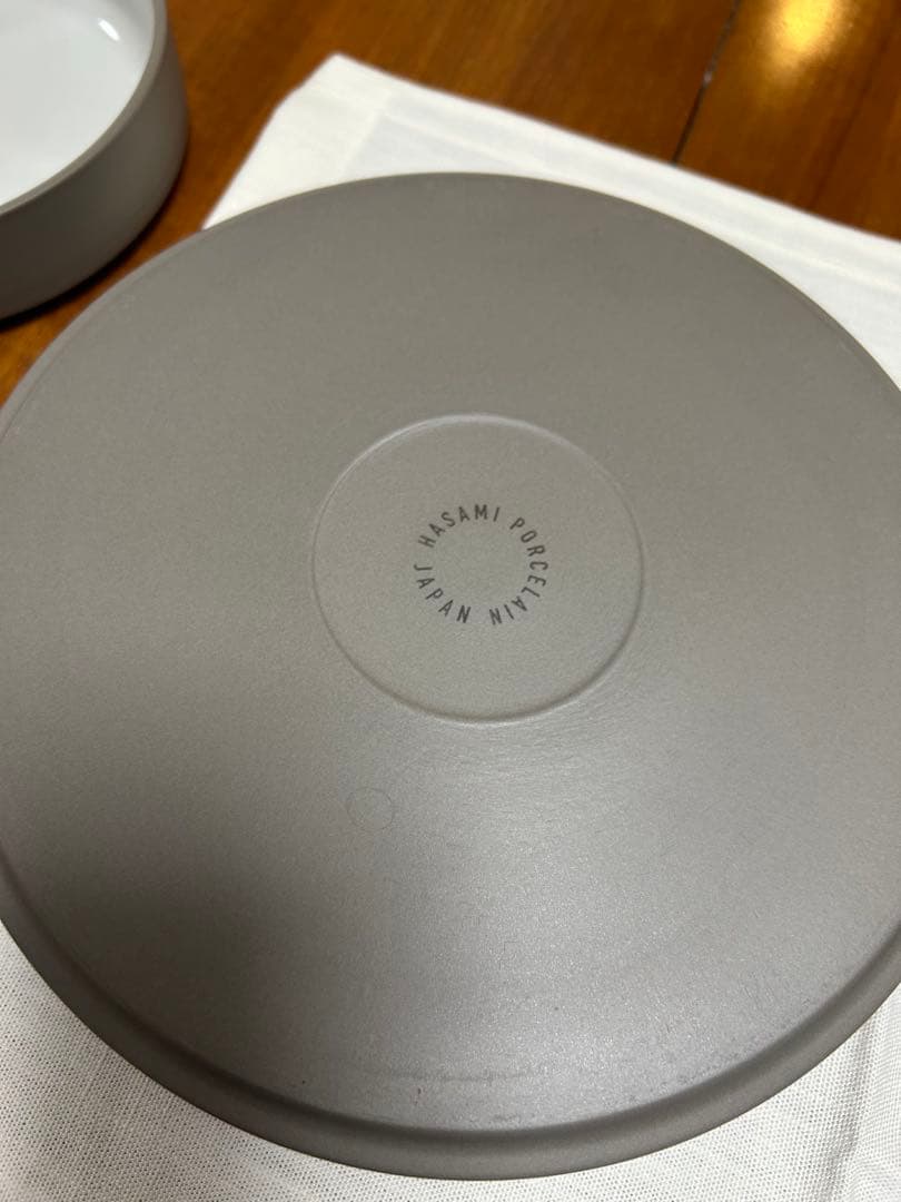 ハサミポーセリンのグレイシリーズ食器セット　全8点