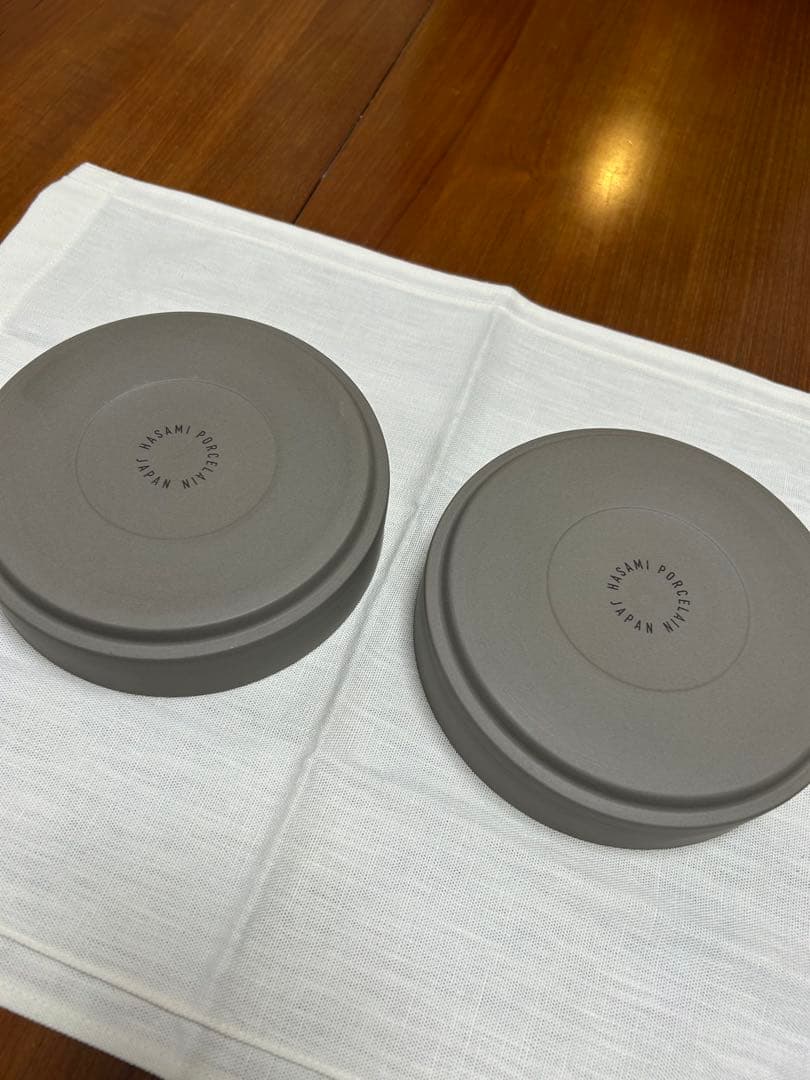 ハサミポーセリンのグレイシリーズ食器セット　全8点