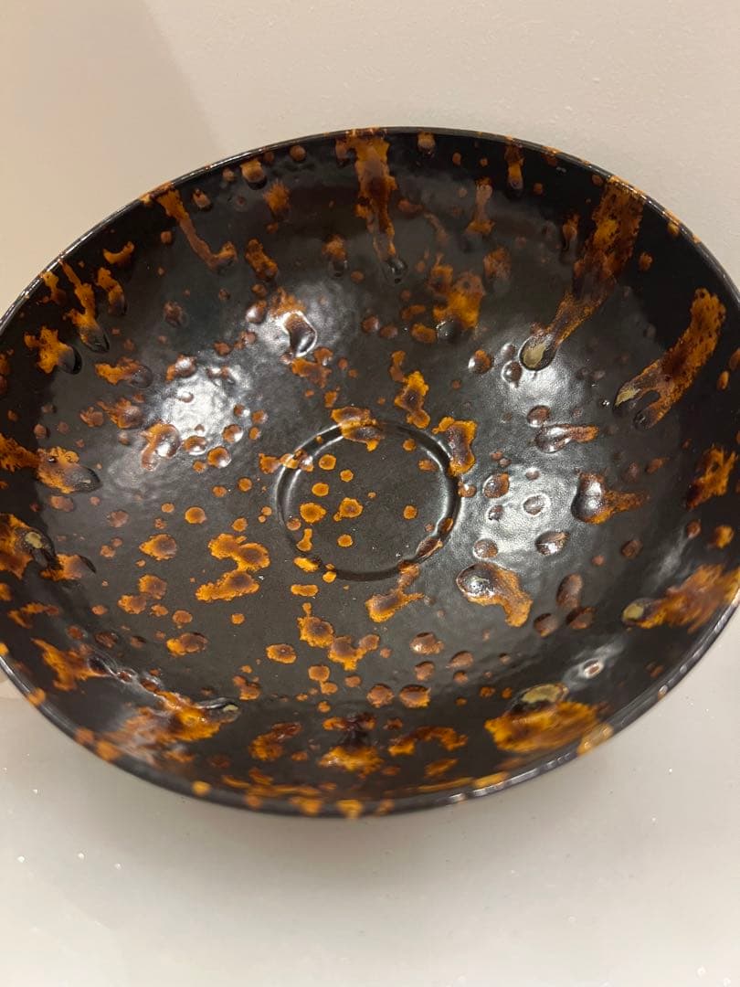 中国宋元明朝 の何窯の碗　中国骨董　古美術　唐物　中国美術品　青磁 ★ 江戸骨董