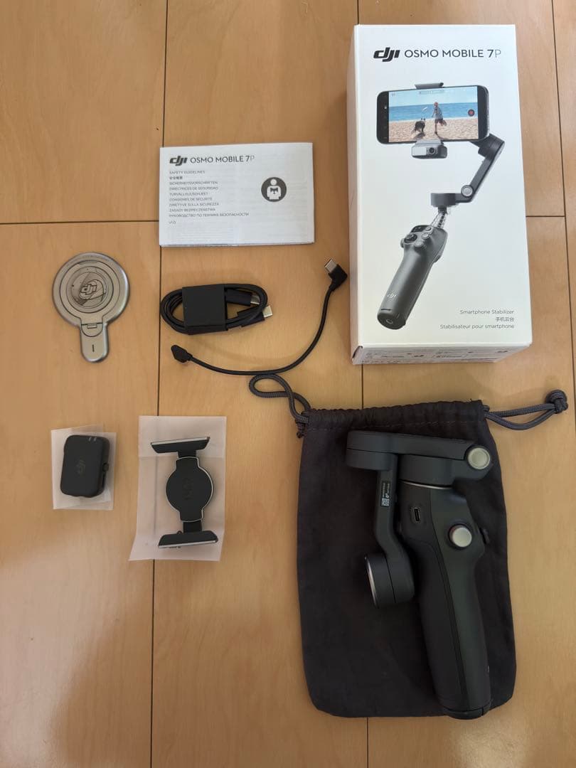 pk　【ほぼ未使用】OSMO MOBILE 7P & クイックシュー