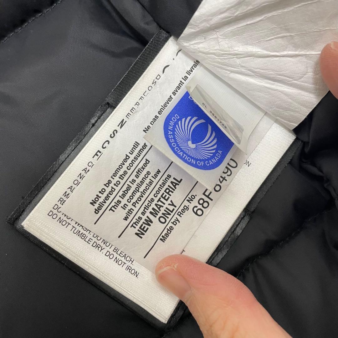 カナダグース ケンジントンパーカ ブラック Sサイズ ダウンジャケット