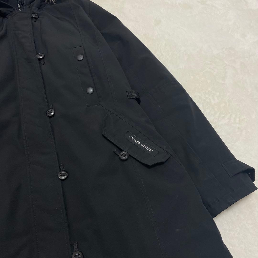 カナダグース ケンジントンパーカ ブラック Sサイズ ダウンジャケット