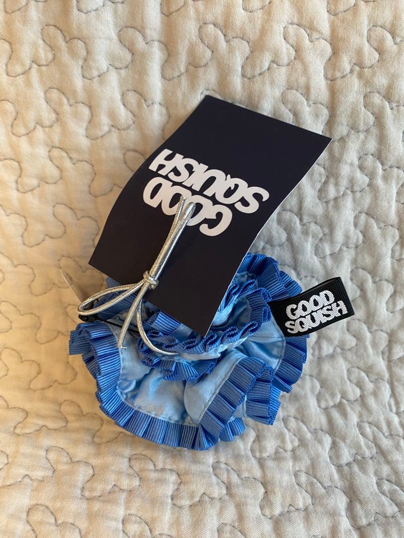 【新品タグ付】GOOD SQUISH BABY COWBOY BLUE シュシュ