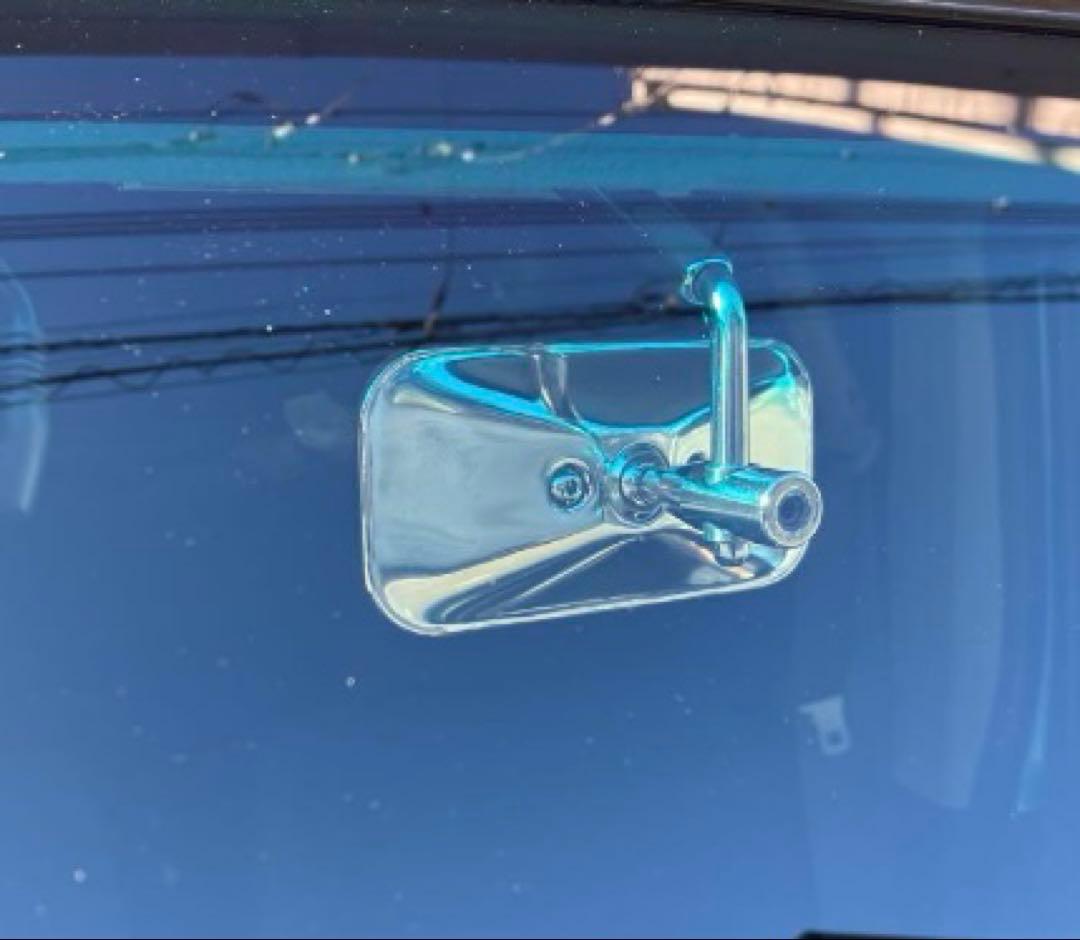 アクティ バモス ホビオ ヴィンテージ カスタム メッキ クラシックルームミラー