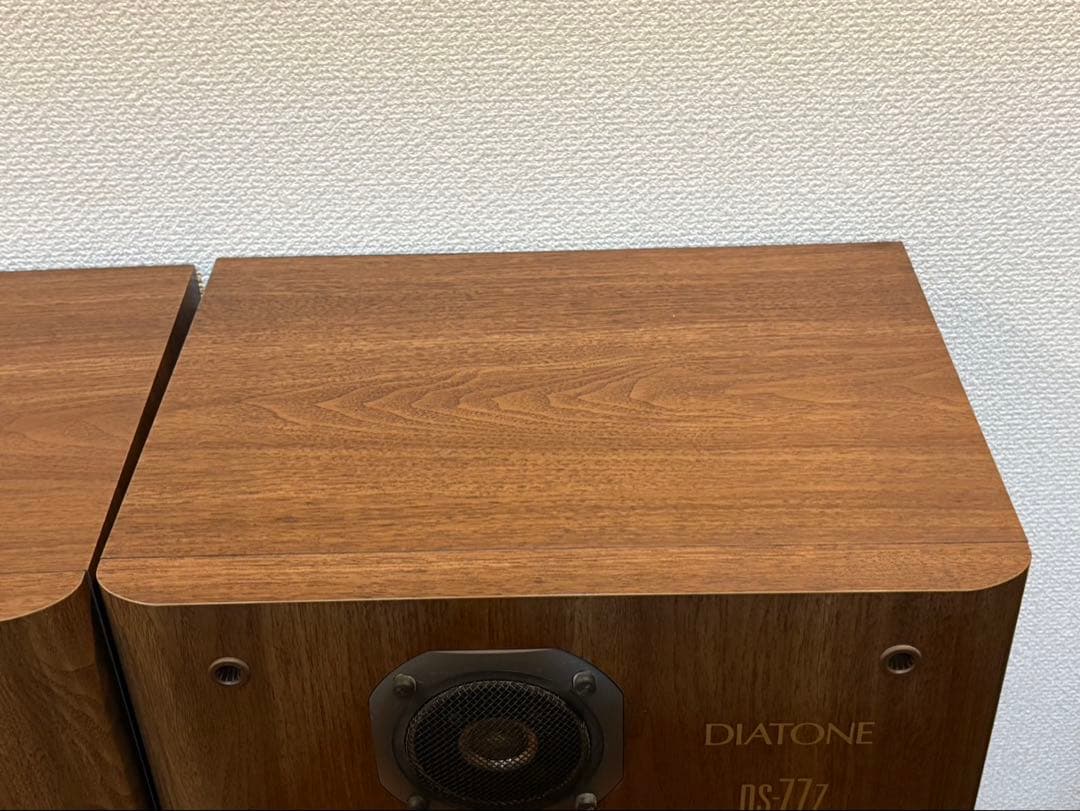 極美品 DIATONE DS-77Z スピーカー ペア ウッド調 名機
