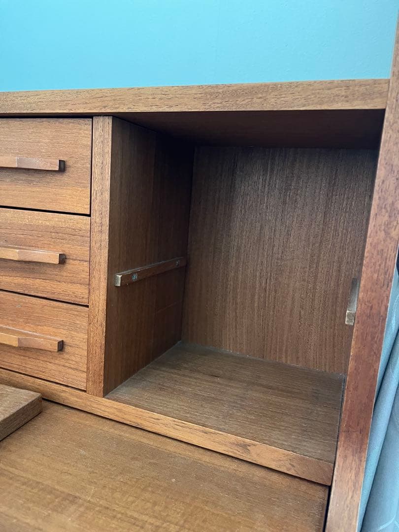 ライティングデスク　ライティングビューロー　北欧　学習机　中古　美品